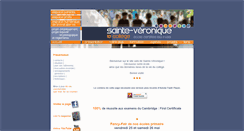 Desktop Screenshot of college-sainte-veronique.be